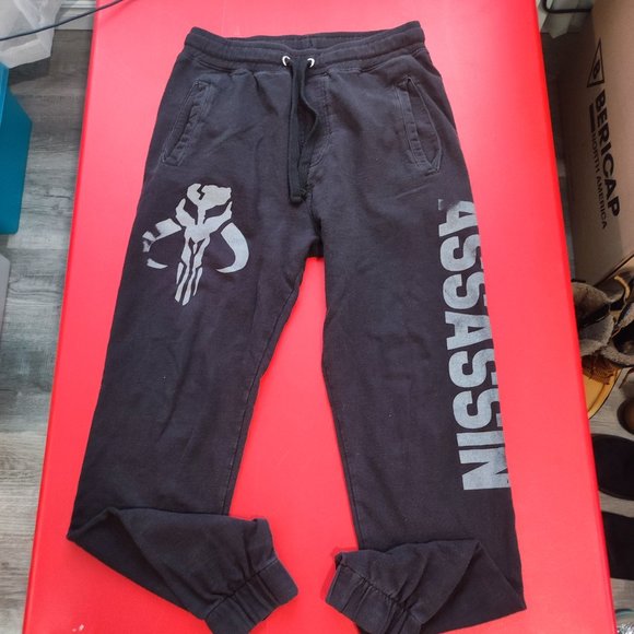 Star Wars Assassin Training  / jogger pants men's size M - Picture 1 of 7